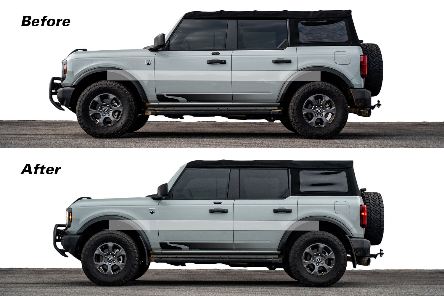 Steeda Bronco Leveling Kit 1" Lift (2021-2022)