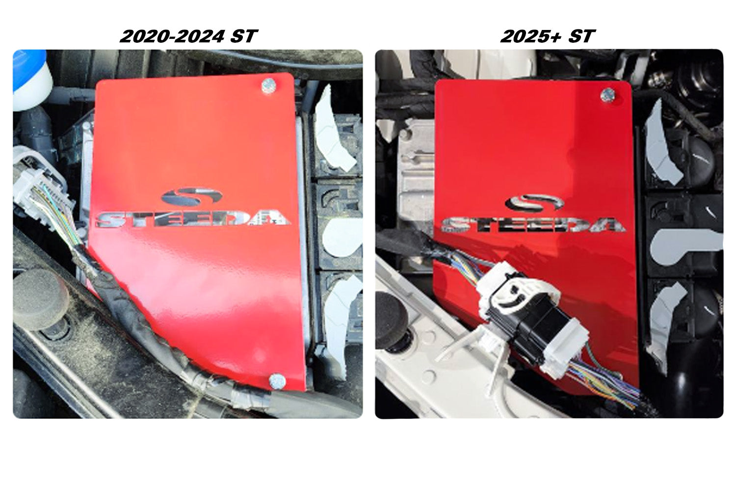 Steeda Explorer ECU Cover Red (2020-2025)