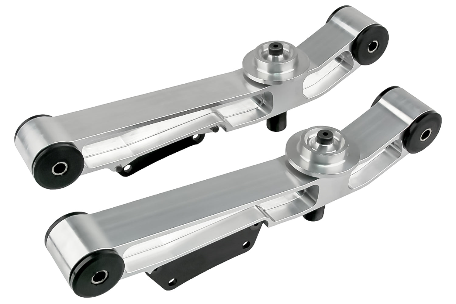 Steeda Weight Jacker Adjustable Mustang Billet Lower Control Arms with Poly Ends for 1999-2004 by 420Performance