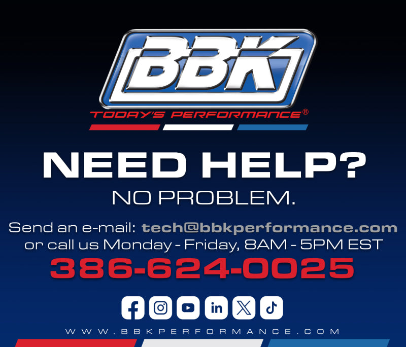 BBK 2015 Mustang GT V6 6-Pin Front O2 Sensor Wire Harness Extensions 12 (pair) And Bolt Kit