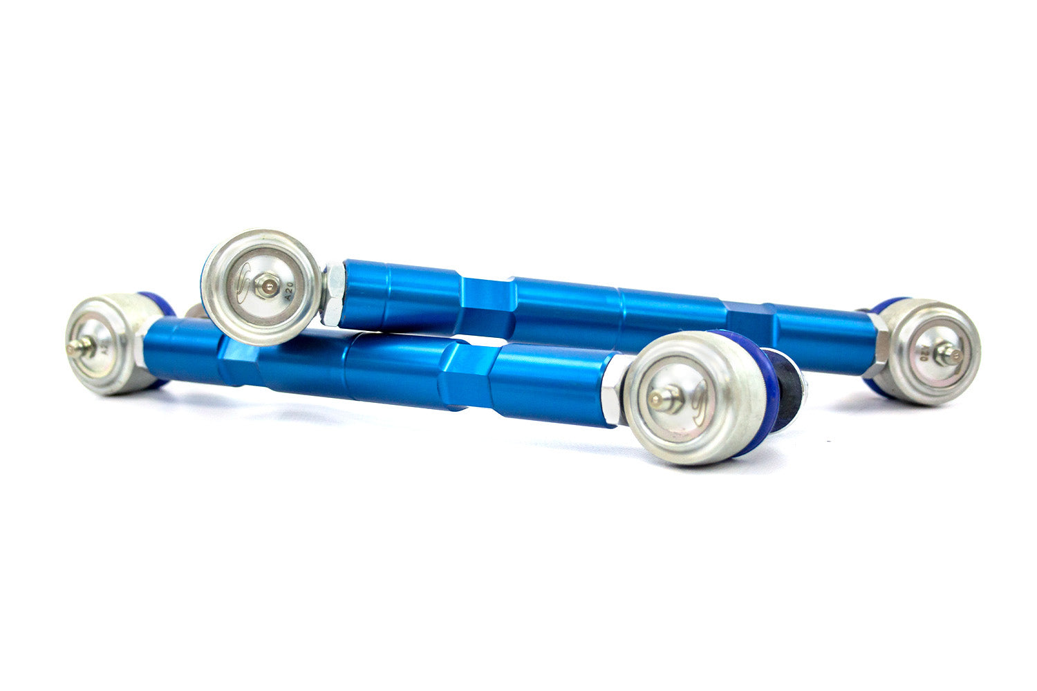 High-performance Steeda CD4 Fusion Adjustable Front Sway Bar Endlinks for 2013-2020 with 420Performance