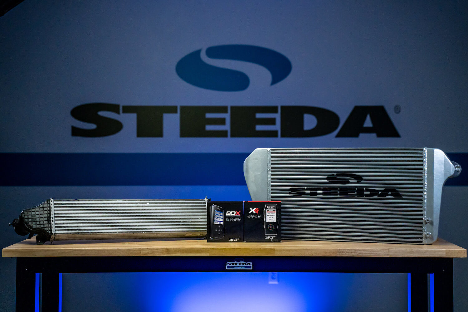 Steeda Explorer 3.0L ProFlow Intercooler Power Package SCT X4 (2020-2023)