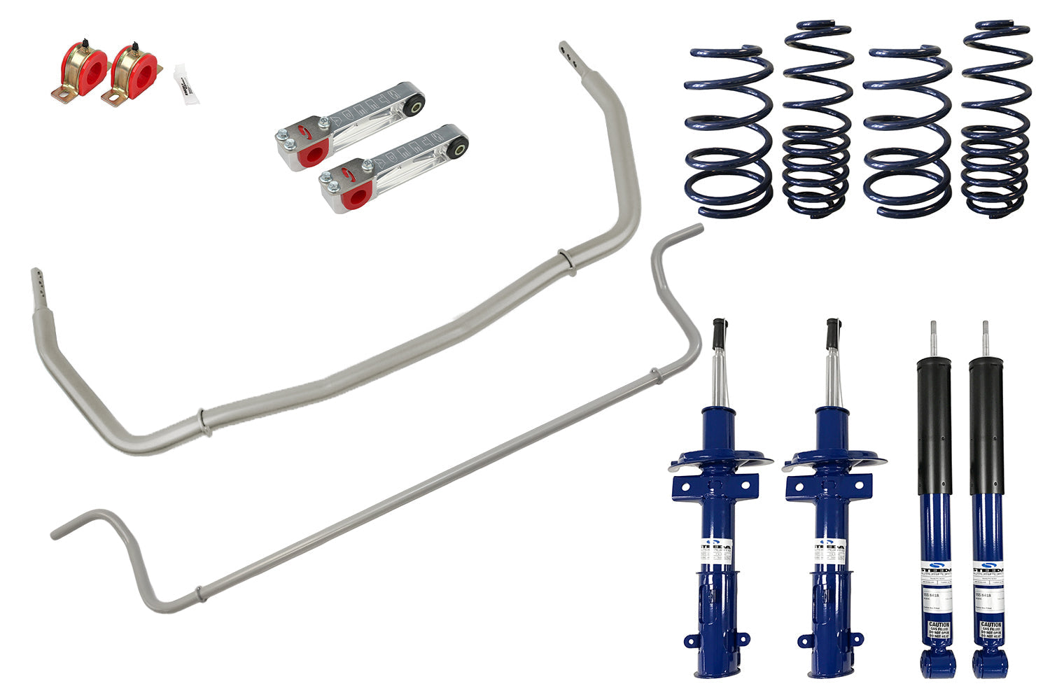 Steeda Mustang Sport Handling Package for 2011-2014 model with 420Performance features
