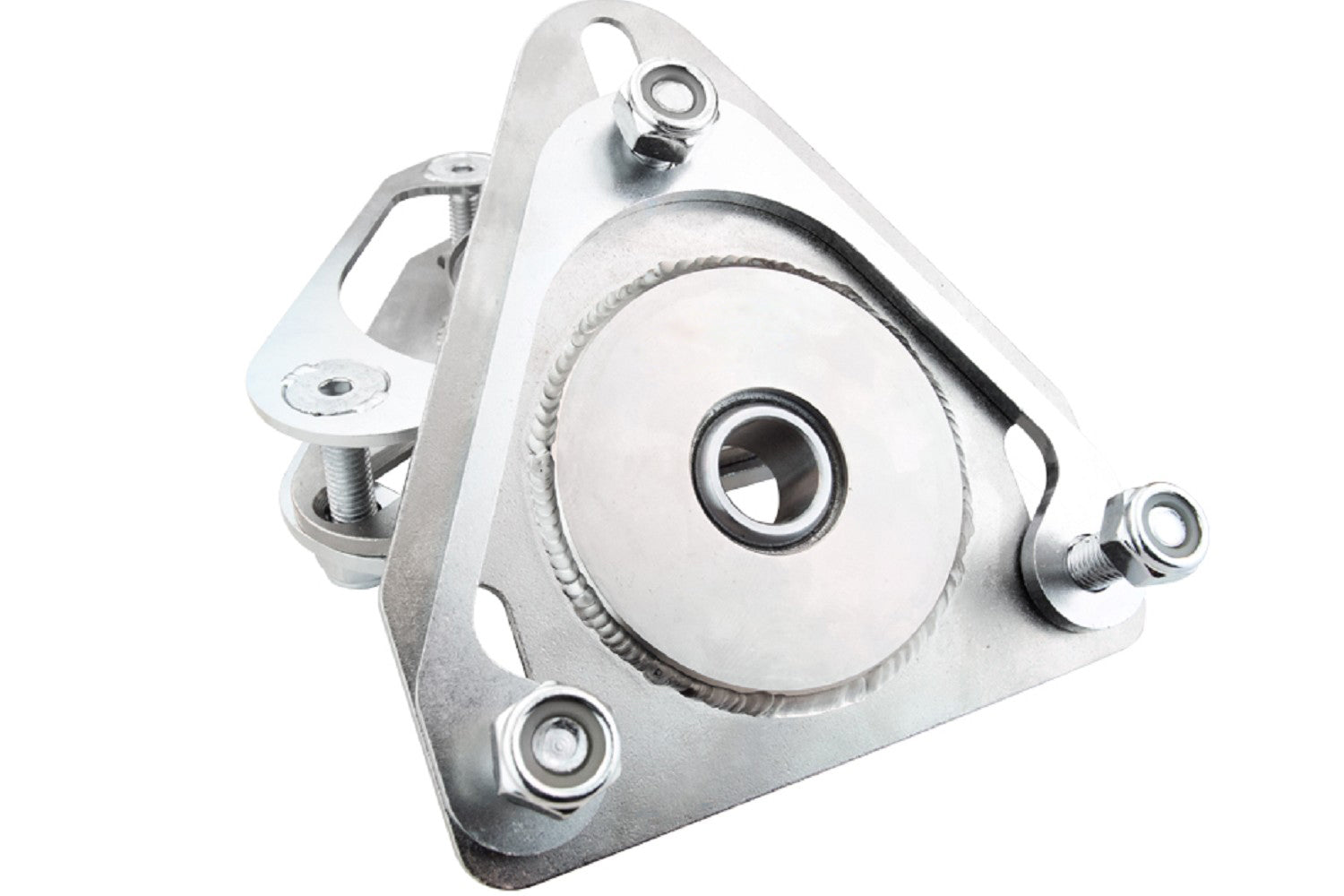 Steeda Mustang Upper Strut Mount Camber Plates Kit for Coilovers 2015-2024 by 420Performance 