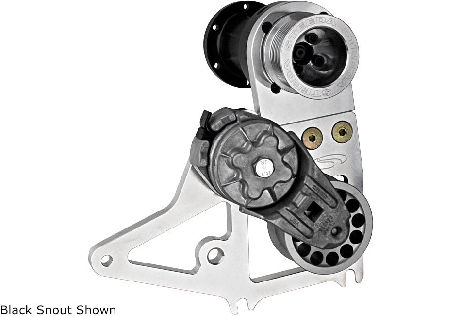 Steeda Mustang Whipple Supercharger Belt Drive 1315 PSI Polished Snout 2005-2010 420Performance
