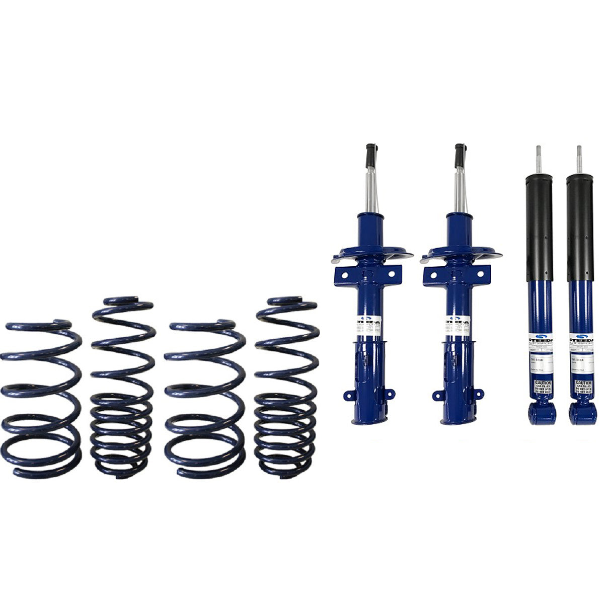 Steeda ProAction & UltraLite Lowering Springs for Mustang 2011-2014 suspension package by 420Performance