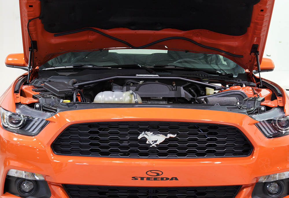 Steeda S550 Mustang Hood Strut Kit All (2015-2023)